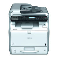 Ricoh SP 3600SF Gebruikershandleiding