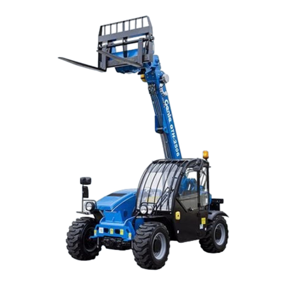 Terex Genie GTH-2506 Bedieningshandleiding