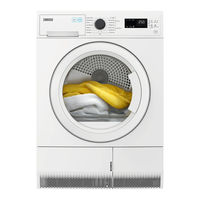 Zanussi ZDCN823TW Gebruiksaanwijzing