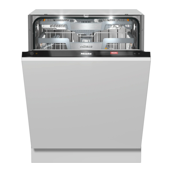 Miele G 7970 Gebruiksaanwijzing