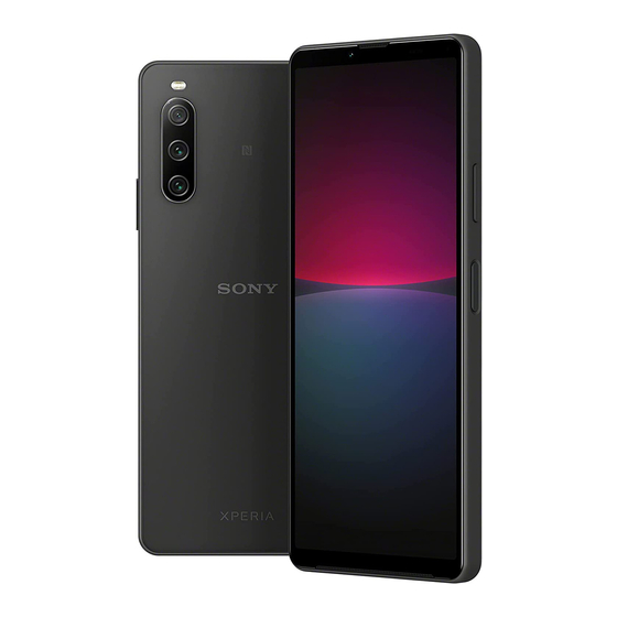 Sony Xperia 10 IV Helpgids