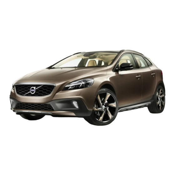 Volvo V40 Cross Country 2012 Snelgids