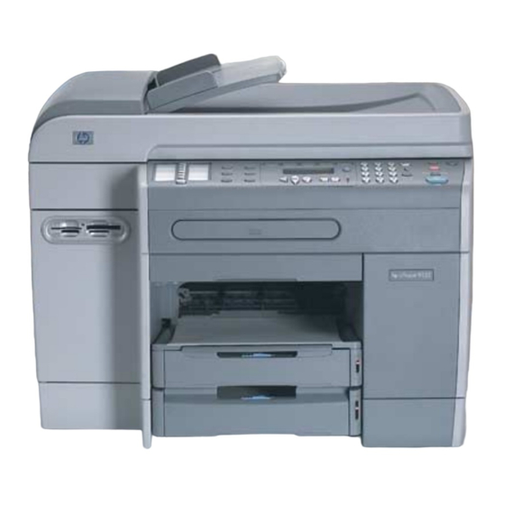 HP Officejet 9110 Gebruikershandleiding