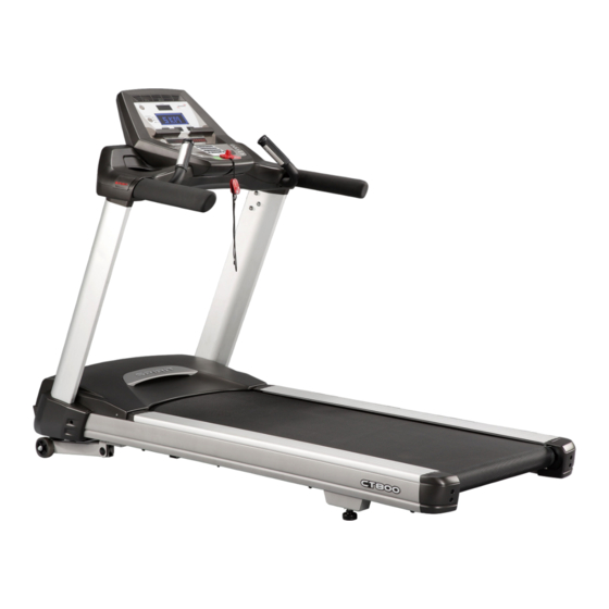 Spirit Fitness CT800 Gebruikershandleiding