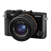 Sony DSC-RX1RM2 Gebruiksaanwijzing