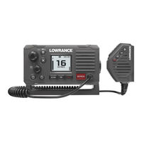 Lowrance Link-6S VHF Gebruikershandleiding