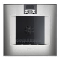 Gaggenau BO 420 Gebruiksaanwijzing