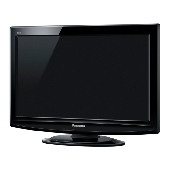 Panasonic Viera TX-L26C10P Gebruiksaanwijzing