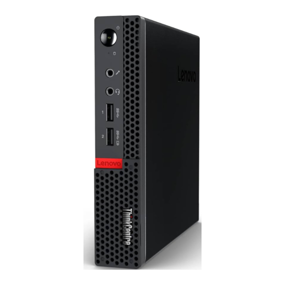 Lenovo ThinkCentre M625q Gebruikershandleiding