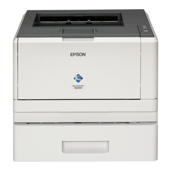 Epson AcuLaser M2300 Series Gebruikershandleiding