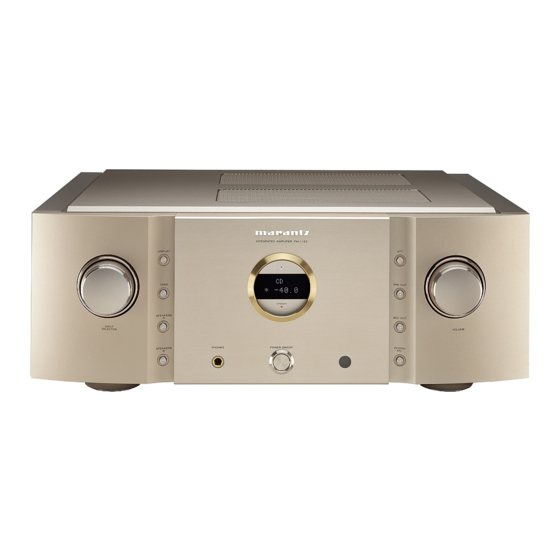 Marantz PM-11S2 Gebruiksaanwijzingen