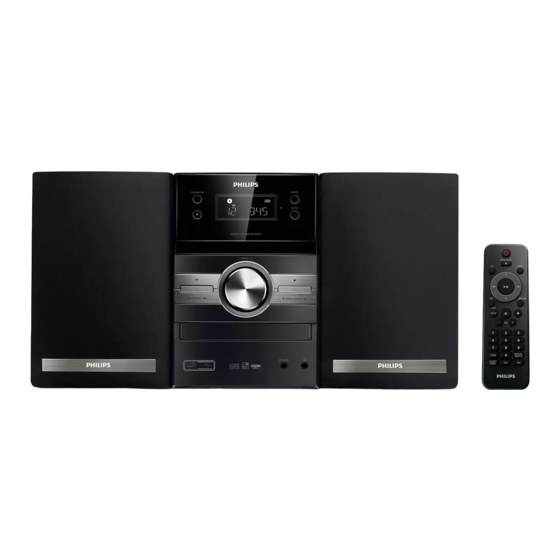 Philips Micro System MCM305/12 Gebruiksaanwijzing