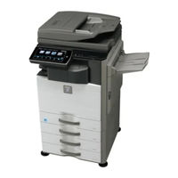 Sharp MX-M465N Verkorte Installatiehandleiding