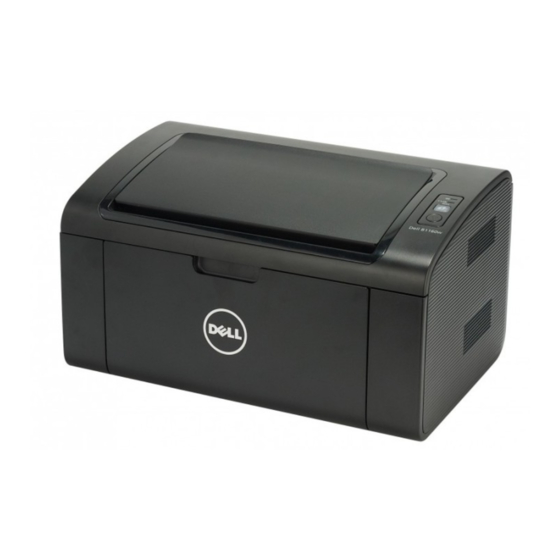 Dell B1160 Gebruikershandleiding