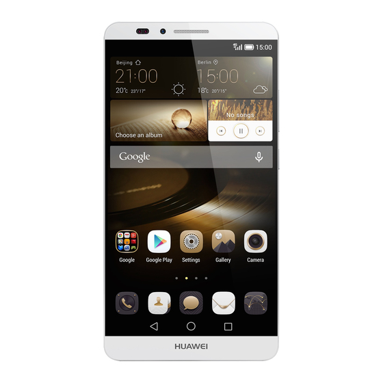 Huawei Ascend Mate 7 Gebruikershandleiding