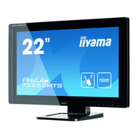 Iiyama ProLite T2253MTS-GB1 Gebruikershandleiding