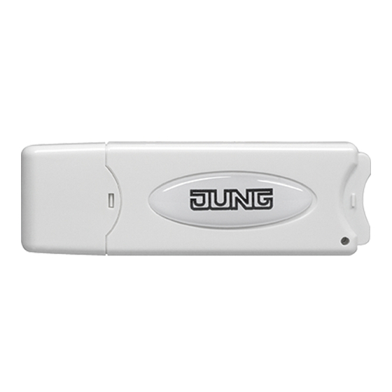 Jung USB2130RF Bedieningshandleiding