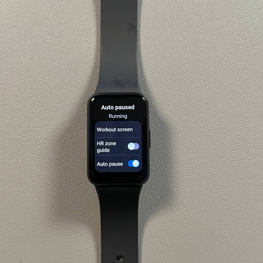 Samsung Galaxy Fit 3 - Auto Pauze In- of Uitschakelen
