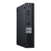 Dell OptiPlex 7070 Micro Onderhoudshandleiding