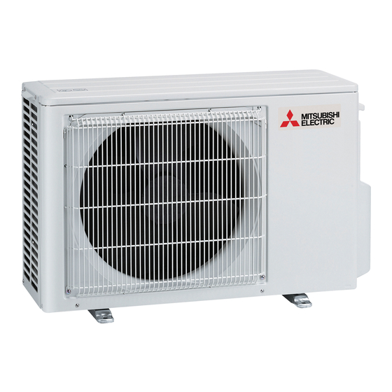 Mitsubishi Electric MXZ-2A30VA Installatiehandleiding