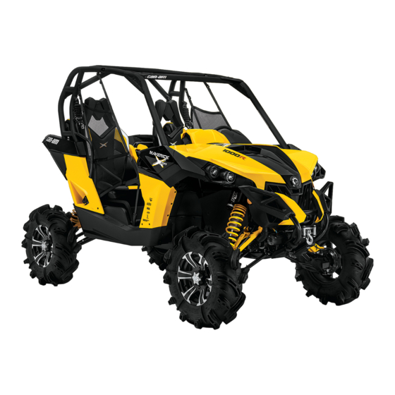 Can-Am MAVERICK X mr 2015 Gebruikershandleiding