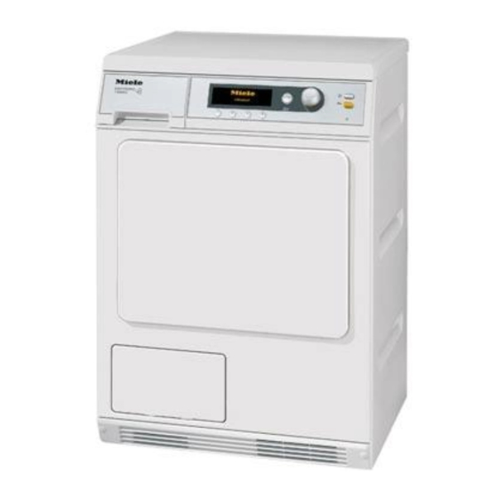 Miele NAVITRONIC T 8685 C Gebruiksaanwijzing