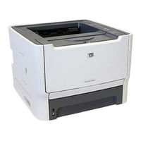 HP LaserJet P2010 Series Gebruikershandleiding