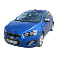 Chevrolet Aveo 2013 Instructieboekje