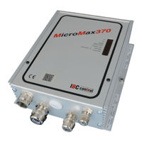 IBC control MicroMax370 Gebruiksaanwijzing