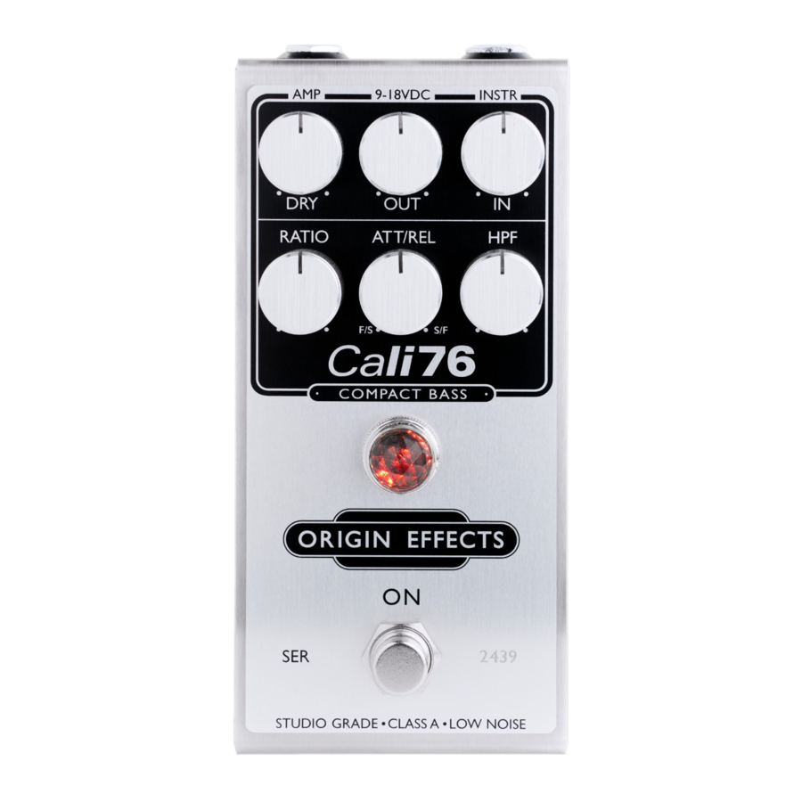 Origin Effects Cali76 Compact Bass pedaal