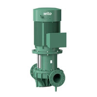 Wilo BL 125/315-45/4 Inbouw- En Bedieningsvoorschriften