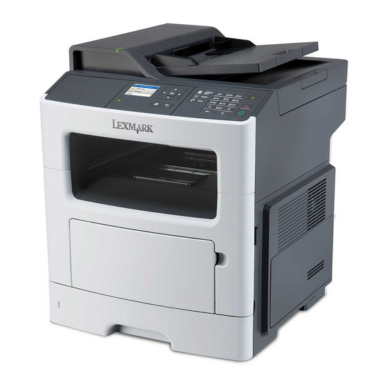 Lexmark MX310dn Gebruikershandleiding