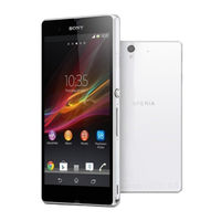 Sony Xperia Z C6602 Gebruikershandleiding