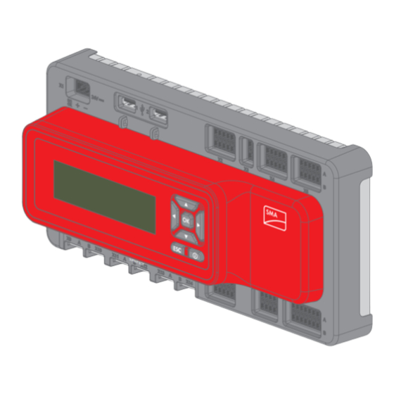 SMA Cluster Controller CLCON-10 Installatiehandleiding