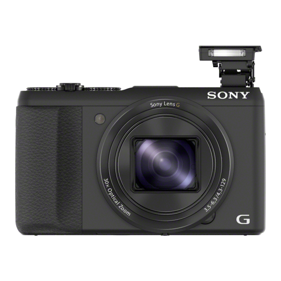 Sony Cyber-shot DSC-HX50 Gebruikershandleiding