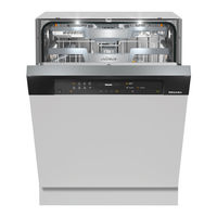 Miele G 7615 Gebruiksaanwijzing