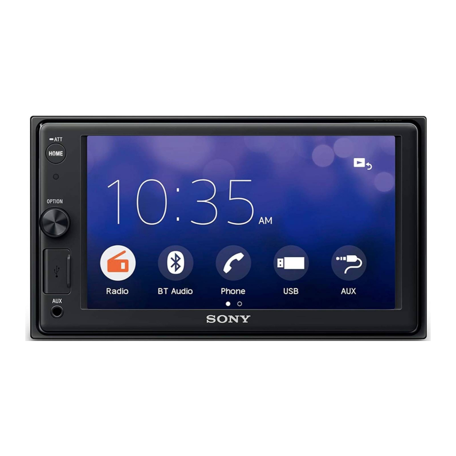 Sony XAV-1500