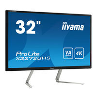 Iiyama G-Master G3266HS Gebruikershandleiding