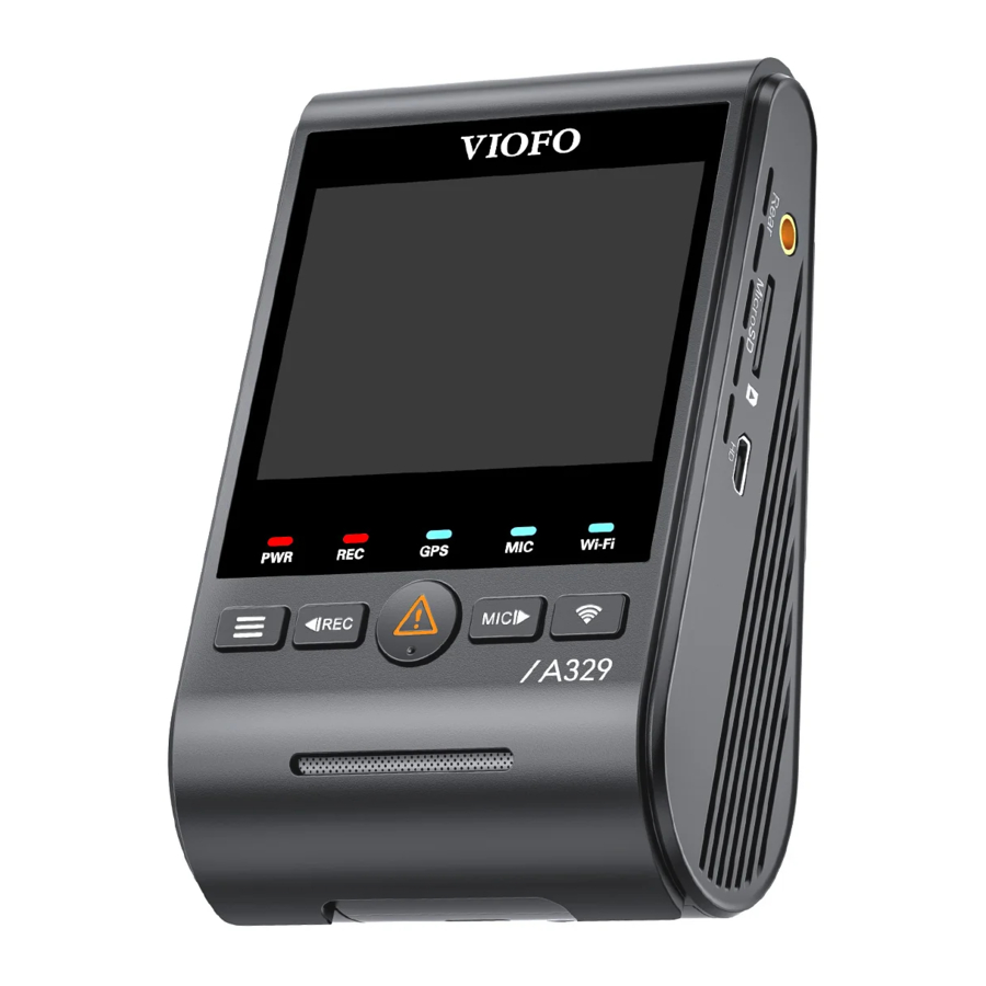 Viofo A329 Handleiding