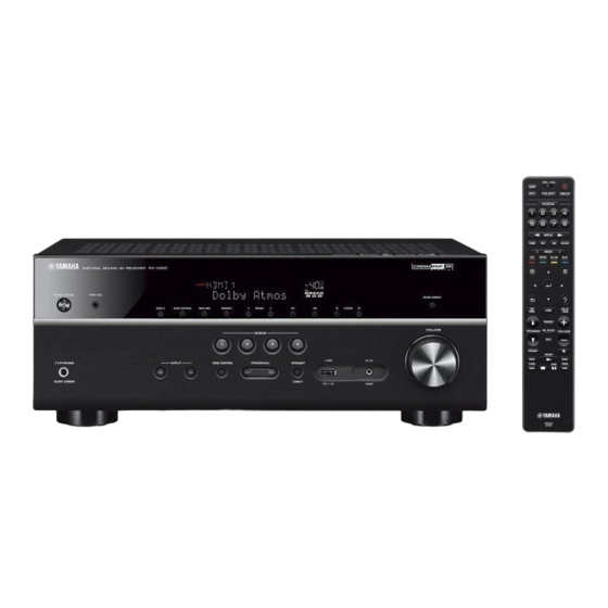 Yamaha MusicCast RX-V685 Gebruikshandleiding