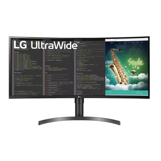 LG 35WN75C Gebruikershandleiding