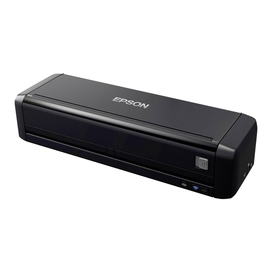 Epson DS-360W Gebruikershandleiding