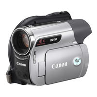 Canon DC411 Gebruiksaanwijzing