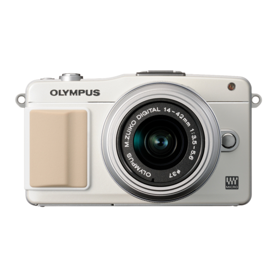 Olympus E-PM2 Instructiehandleiding