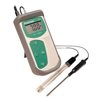 EUTECH INSTRUMENTS EcoScan pH 5 Gebruiksaanwijzing