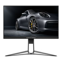 AOC PORSCHE DESIGN AGON PD27S Gebruiksaanwijzing