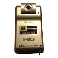 Sony MHS-PM1 Gebruiksaanwijzing