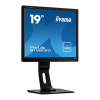 Iiyama ProLite B2480HSU Gebruikershandleiding