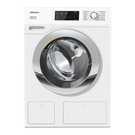 Miele WEE 675 WPS Excellence Gebruiksaanwijzing