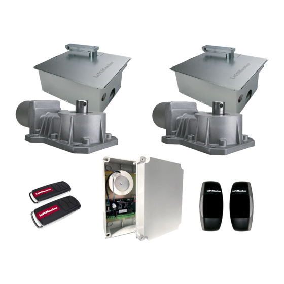 Chamberlain LiftMaster PROFESSIONAL SUB324M Instructies
